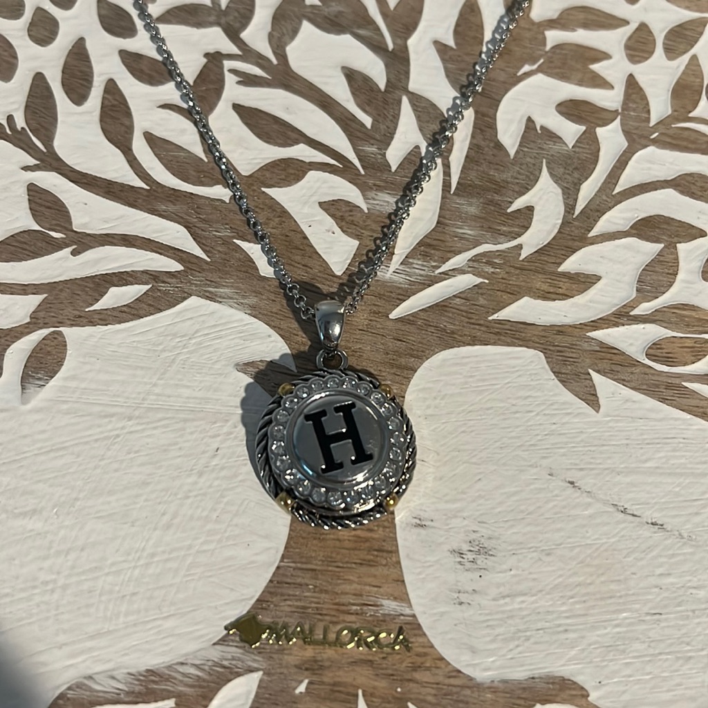 Ginger Snaps Necklace With H Charm